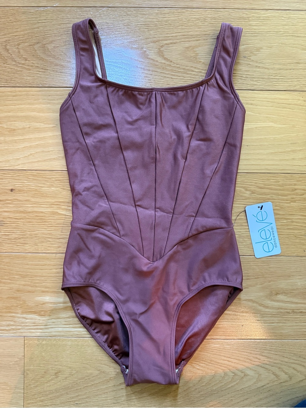NWT Eleve Dancewear Diana Leotard in Spice - Size XS